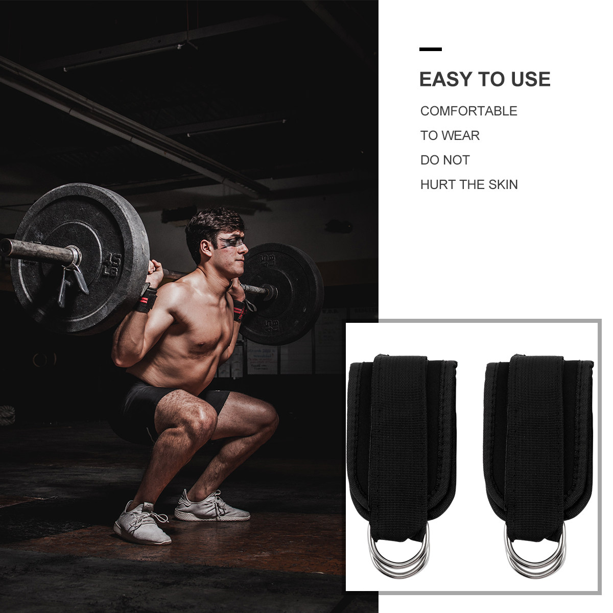 1 Çift Çok Amaçlı Ayak Bileği  - Leather Workout Belt incelemesi ve fiyatı
