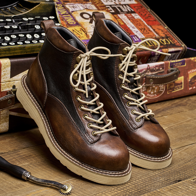 Erkek Kısa Burunlu İş Botları, - Leatherwork Boots incelemesi ve fiyatı