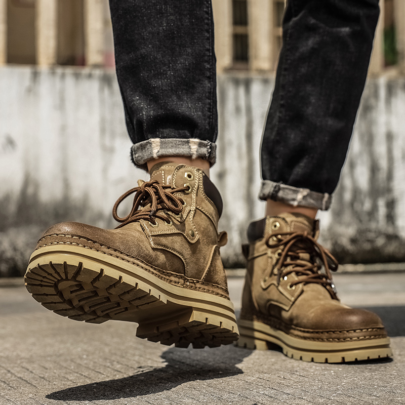 Erkek Modası Bahar Platform Bo - Leatherwork Boots incelemesi ve fiyatı