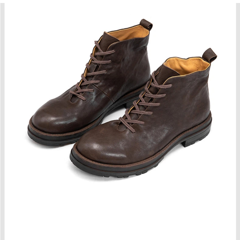 YETTIES Erkek Yıkanmış At Deri - Leatherwork Boots incelemesi ve fiyatı
