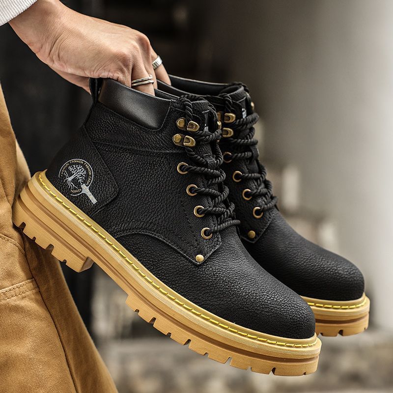 Moda erkek botları bahar rahat - Leatherwork Boots incelemesi ve fiyatı