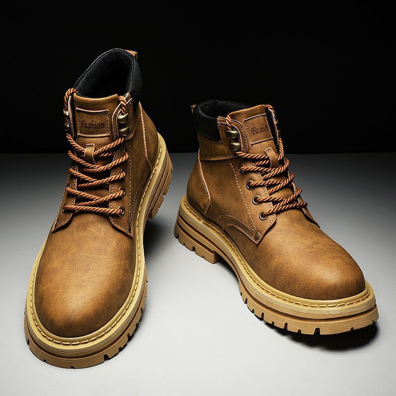 Moda erkek botları bahar rahat - Leatherwork Boots incelemesi ve fiyatı