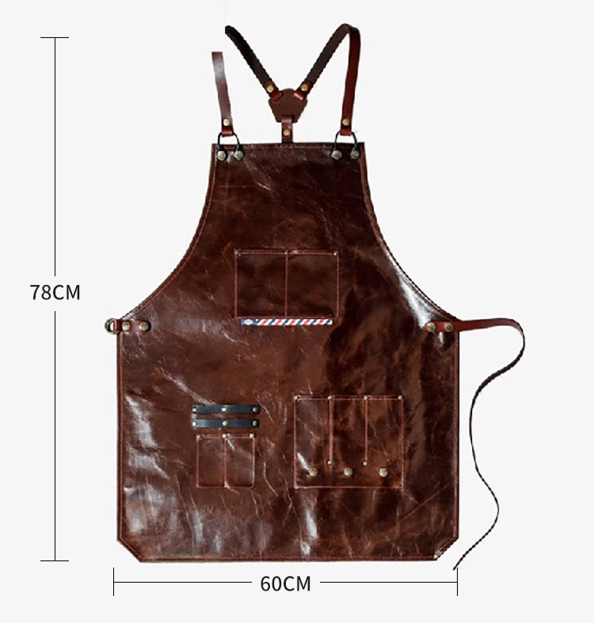 Çok Cepli Erkek Deri İş Önlüğü - Leather Work Organiser incelemesi ve fiyatı