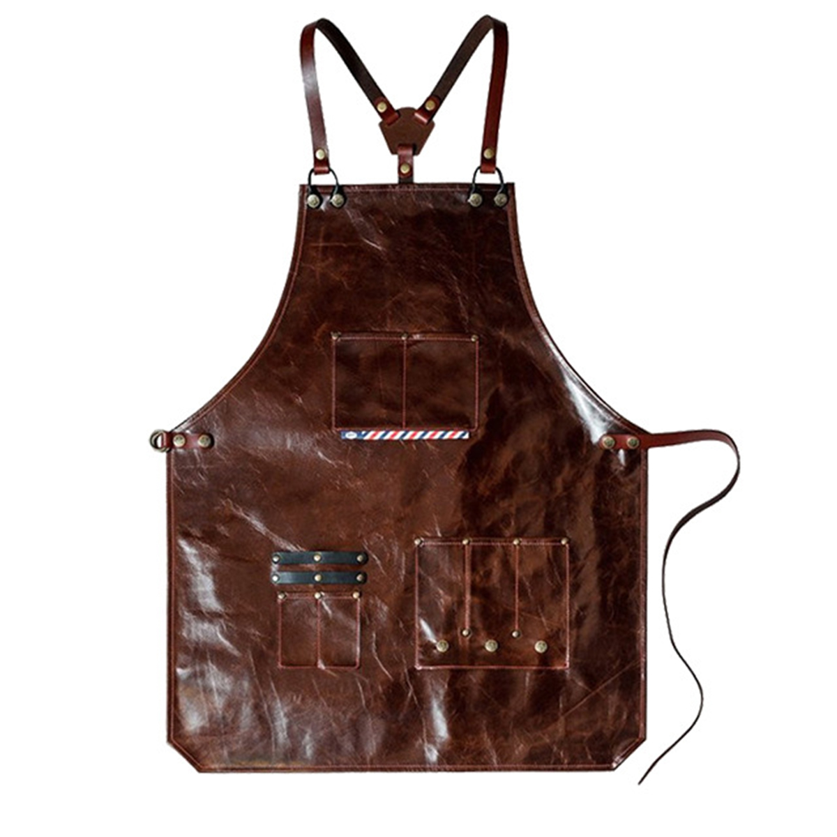 Çok Cepli Erkek Deri İş Önlüğü - Leather Work Organiser incelemesi ve fiyatı