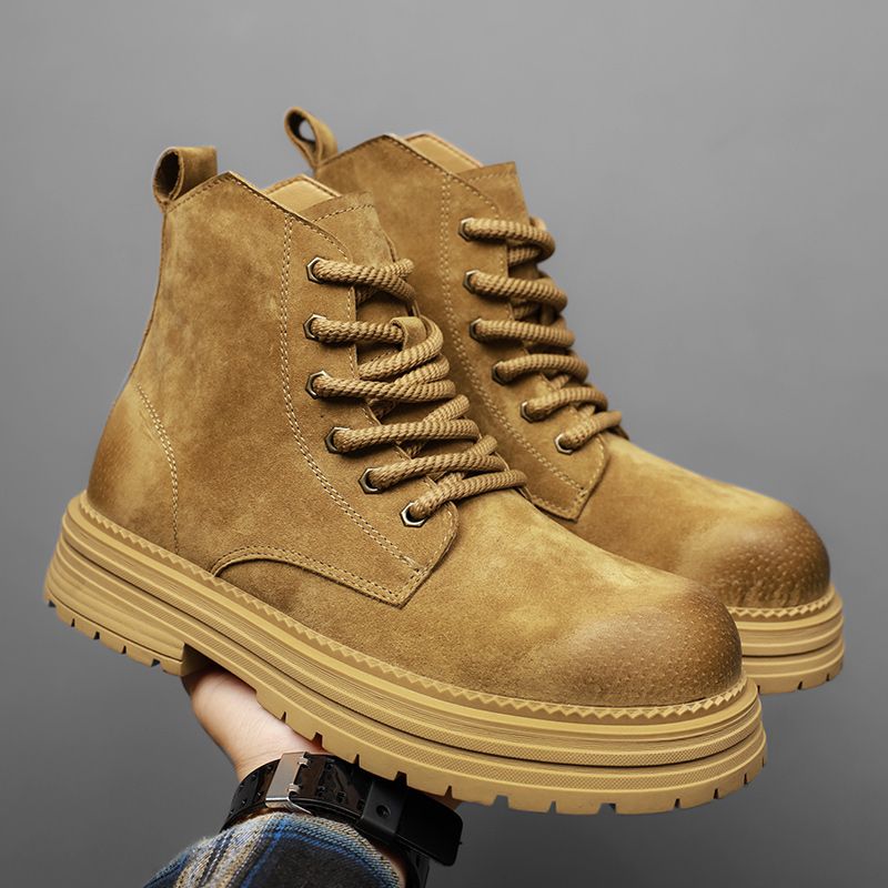 Yüksek kaliteli erkek yarım çi - Leatherwork Boots incelemesi ve fiyatı