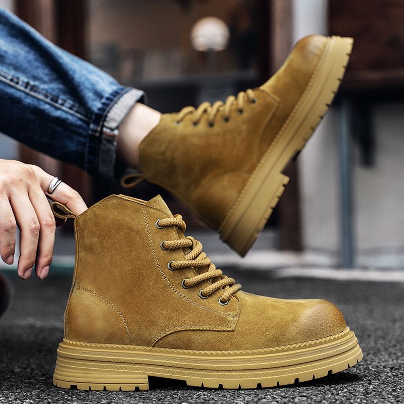 Yüksek kaliteli erkek yarım çi - Leatherwork Boots incelemesi ve fiyatı